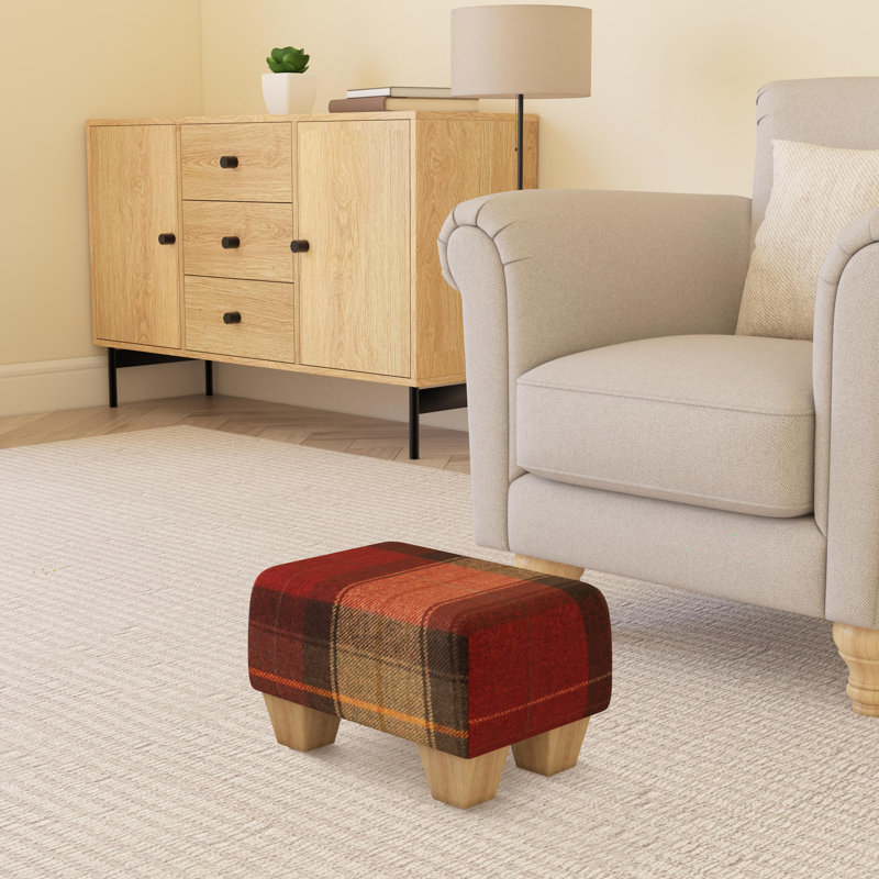Manufactured Wood Accent Stool, Natural