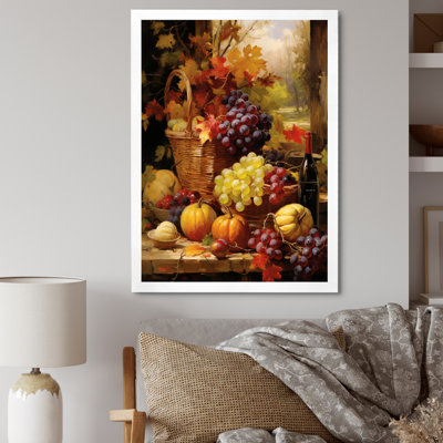 Impression sur toile «Buccsko Food Autumn Harvest I» - fruits