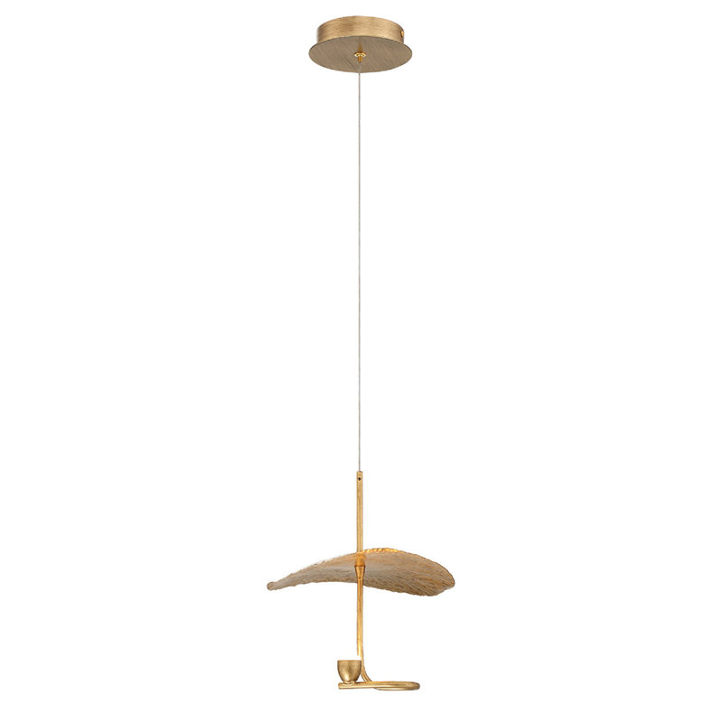 Lustre en bronze à 1 lumière Lagatto