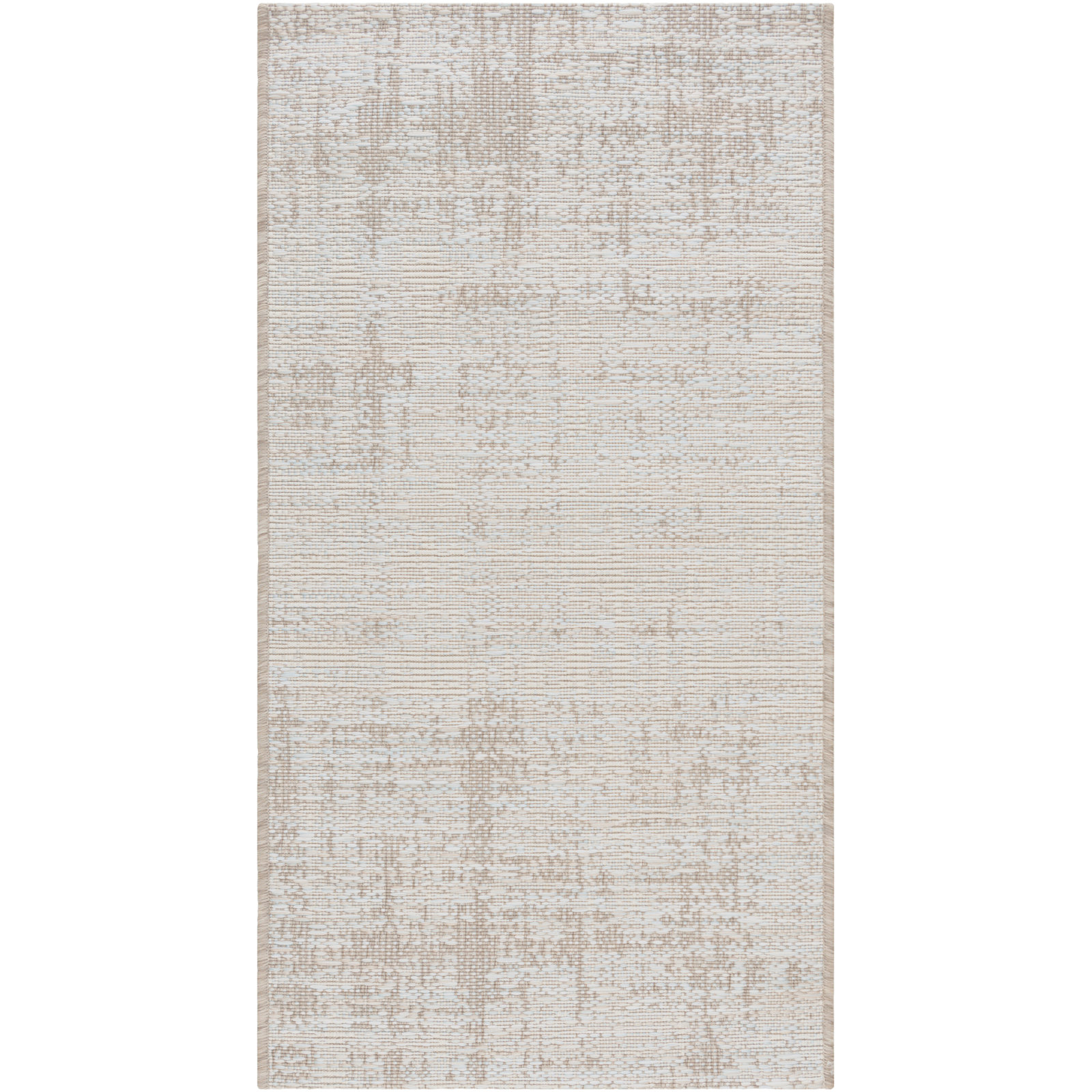 Rossa Camel Sky Blue Outdoor Rug, Rectangle 2' x 3'7"