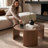 Mid-Century Modern Round Coffee Table