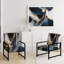 Cuscute - Fauteuil rembourré en marbre-377540104