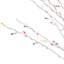 Décoration d'extérieur arbre cascade Twig Tree - multi lumières-1057709189