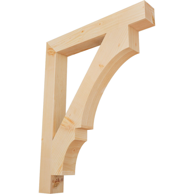 Support de bloc Balboa, Sapin de Douglas lisse, L 3 1/2 po x P 30 po x H 38 po