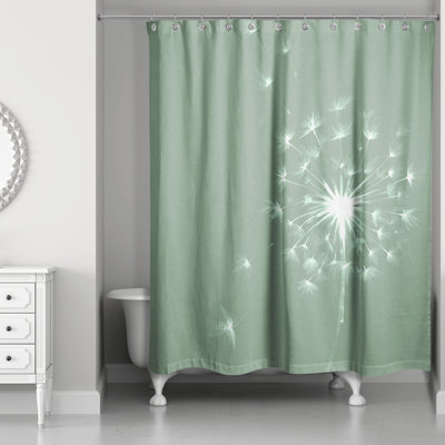Rideau de douche simple Laile