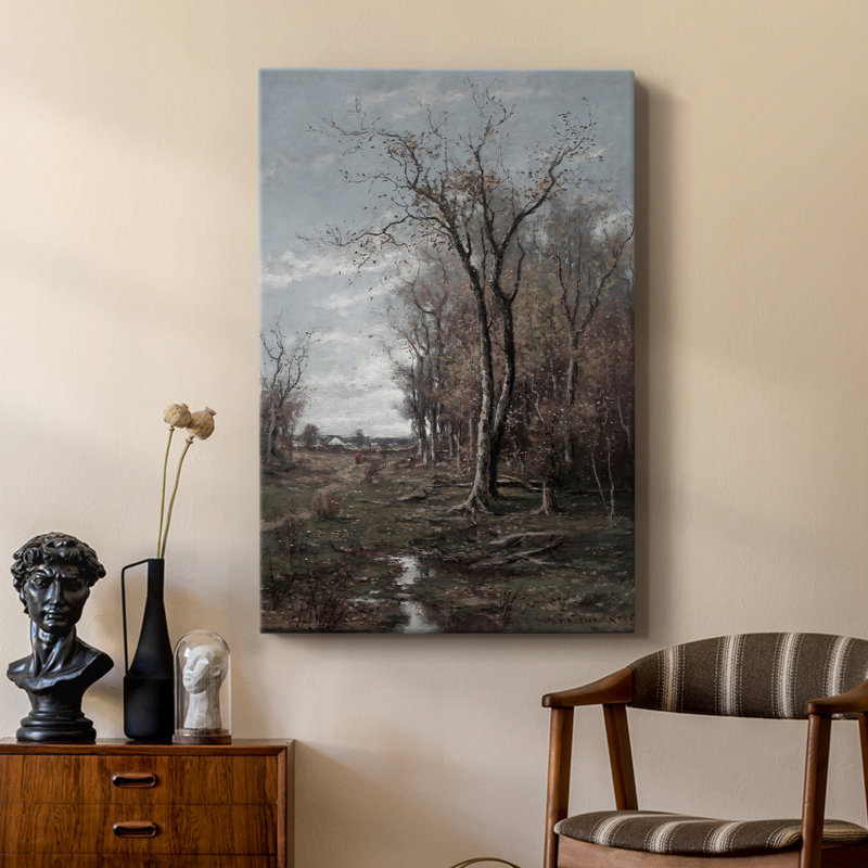 Paysage rétro Cxxviii - galerie Cavas sur mesure, H 12 po x l 8 po