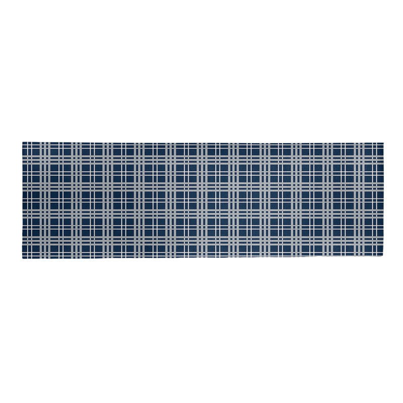 Plaid Indoor Rug, Runner 2'6" x 8'