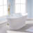 58.87'' x 31'' Freestanding Acrylic Bathtub