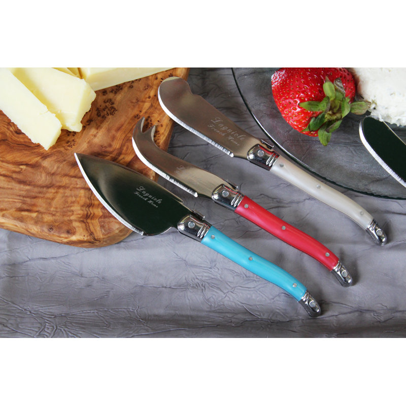 Laguiole 7 - Piece Stainless Steel Cheese Serving Set