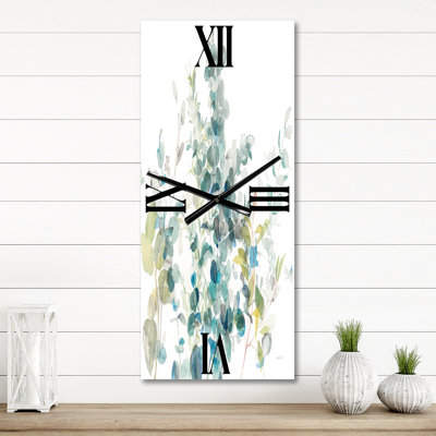 Eucalyptus Natural Element - Traditional Wall Clock