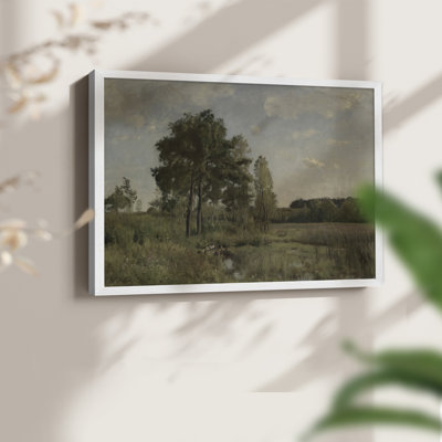 Paysages rétro-CDXLV - reproduction encadrée