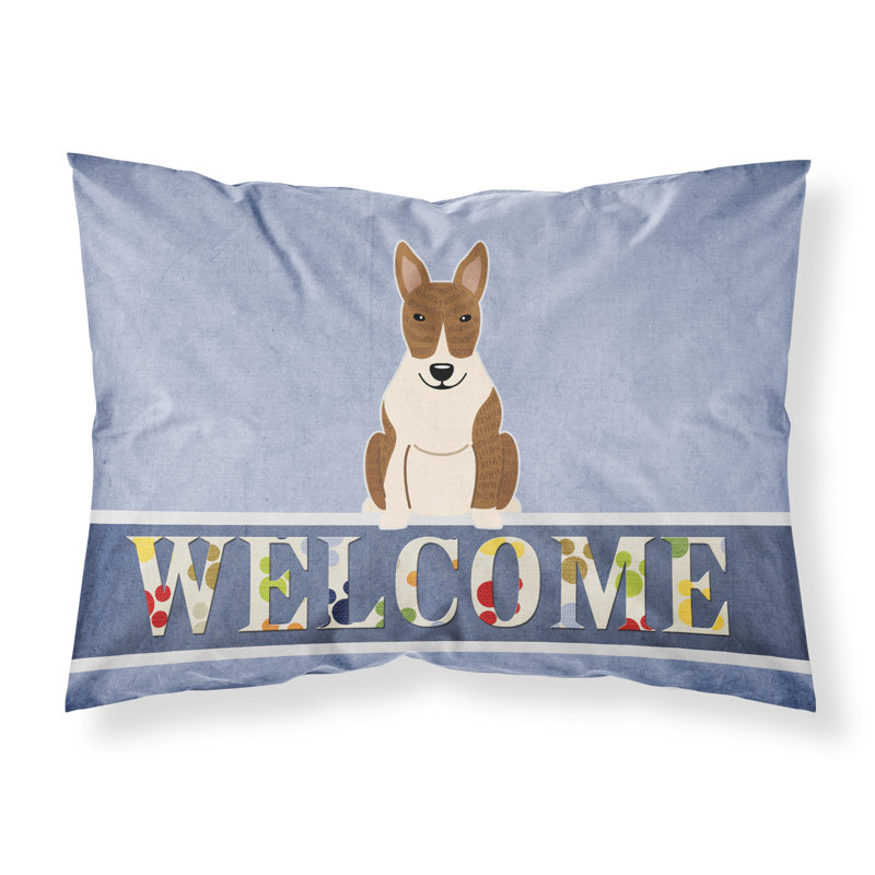 Microfiber, Brindle Bull Terrier