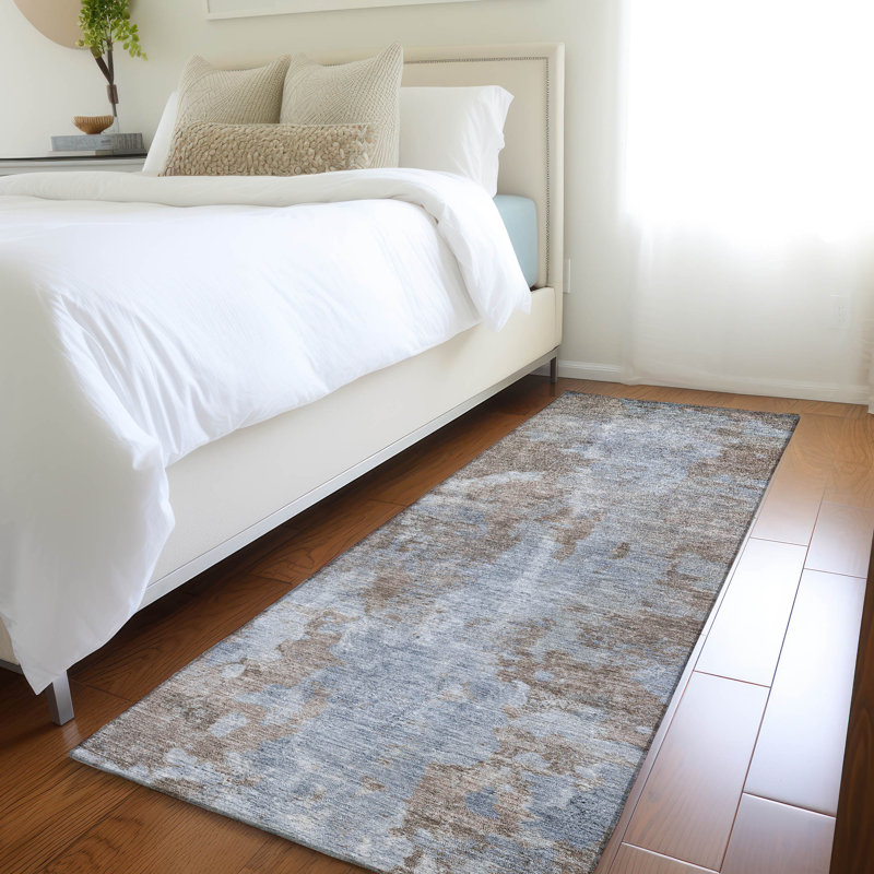 Tapis rectangulaire Shipe 1 pi 8 po x 2 pi 6 po, Tapis de couloir 2 pi 3 po x 7 pi 6 po