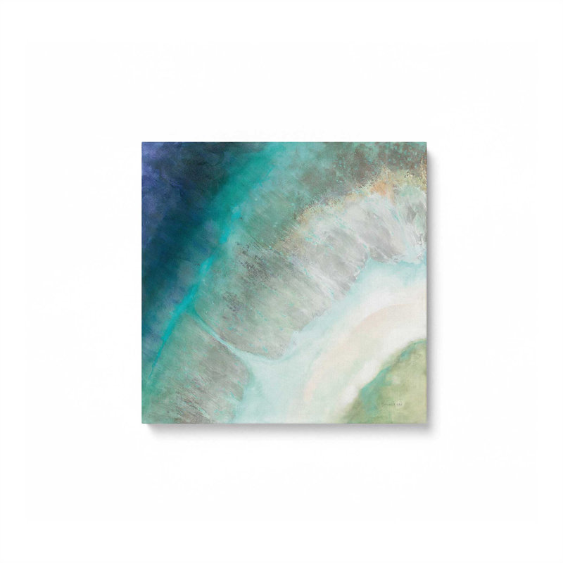 Impression sur toile Ocean's Hidden Palette, Toile tendue, 1, H 12 po x l 12 po x P 1,25 po