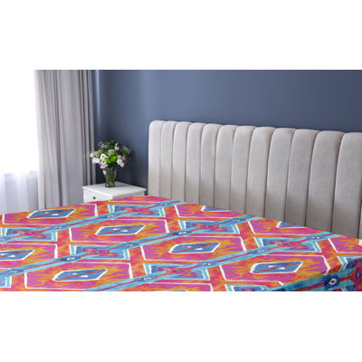 Drap-housse floral Ambesonne