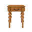 Table de bout en bois massif avec tiroir, table de bout étroite et facile à assembler pour le salon-612854264