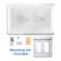 Medify Air Wall Mount Air Purifier Air Purifier with True HEPA Filter for 640 Cubic Feet