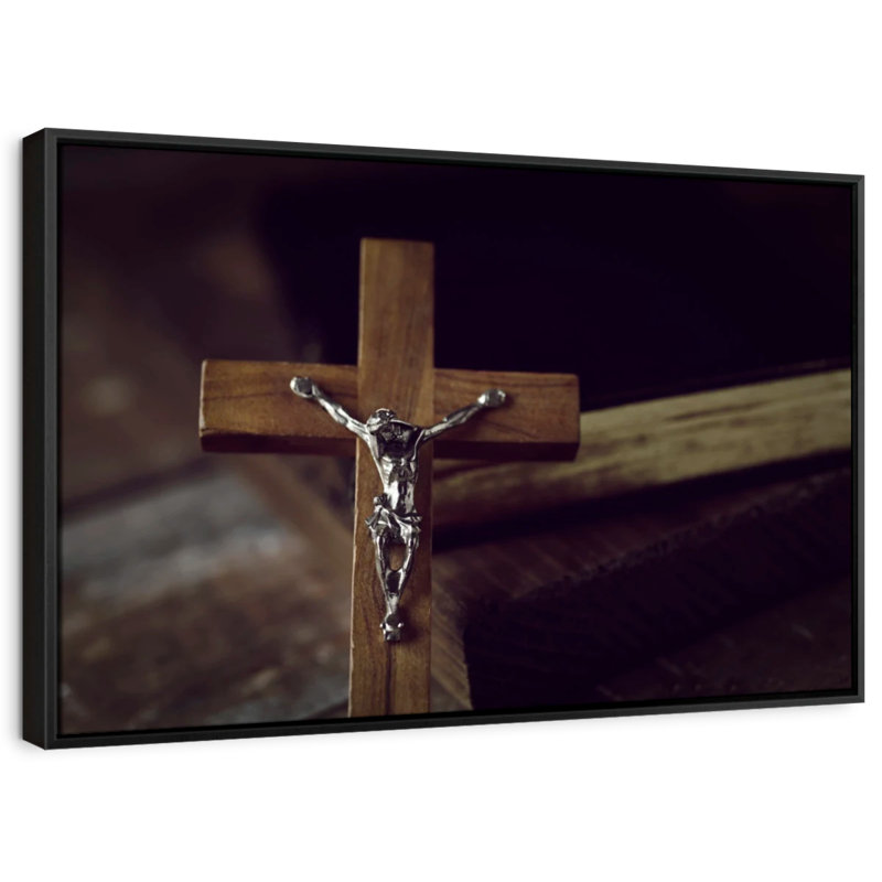 «Cross Of Forg State, reproduction sur toile», H 17 po x l 25 po