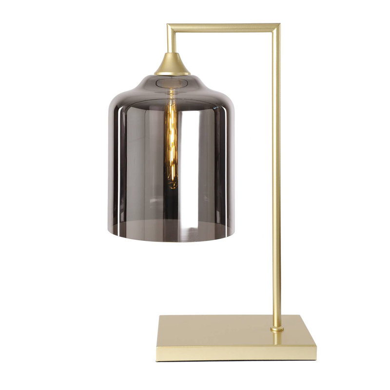 Wang Metal Table Lamp, Gold, Silver