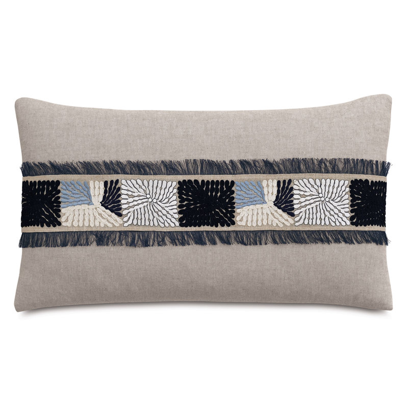 Beau Pillow Cover & Insert, Rectangle 15"H x 26"W