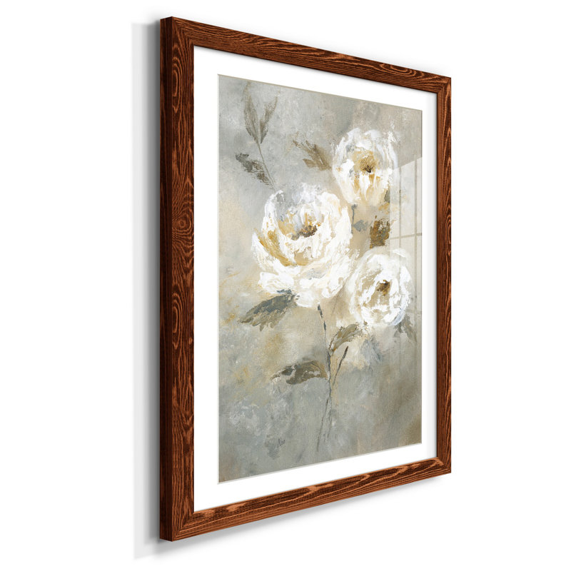 Doux et audacieux II - Cadre photo, reproduction d'art sur papier, H 37,5 po x l 27,5 po x P 1,5 po, Érable