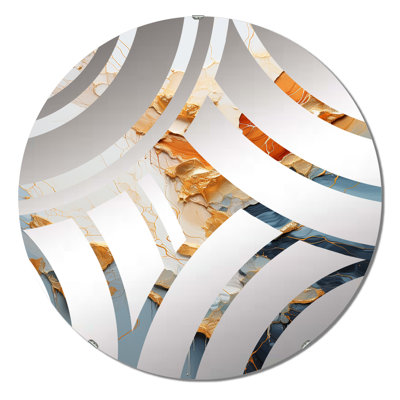 Miroir décoratif doré