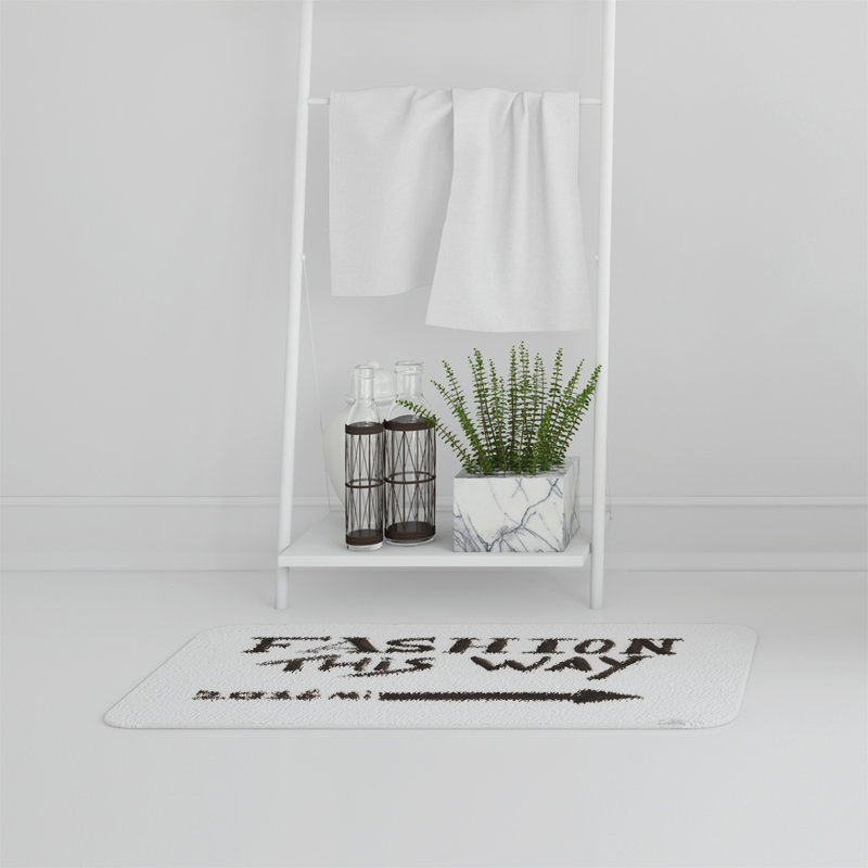 Shrestha Memory Foam Non-Slip Bath Mat