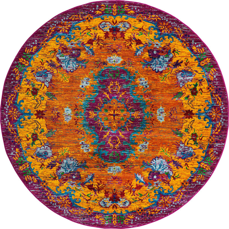 Niceto Indoor Rug, Round 7'10"