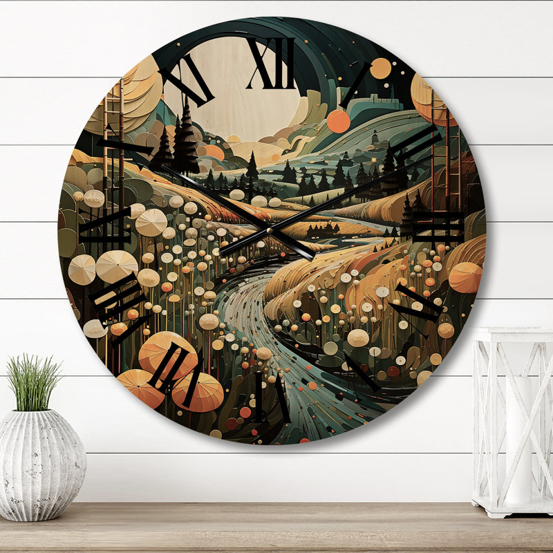 Horloge murale Aniye, Moyenne