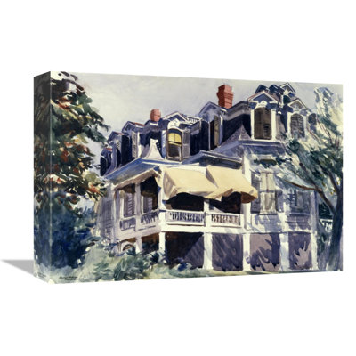 " The Mansard Roof, 1923 " by Edward Hopper