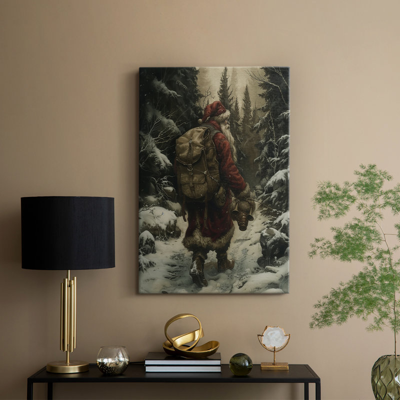 Art des Fêtes de Noël DCxxviii - galerie sur mesure Cavas, H 48 po x l 32 po