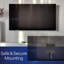 Support mural en aluminium Premium