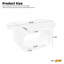 Table basse Modern Cloud