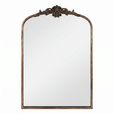 Iron Frame Arch Mirror