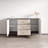 Elena 33.4" Sideboard with Matte Finish