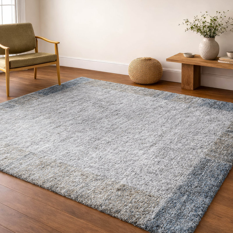 Tapis à poil long de qualité supérieure lavable à la machine ADS695, 10 pi x 14 pi