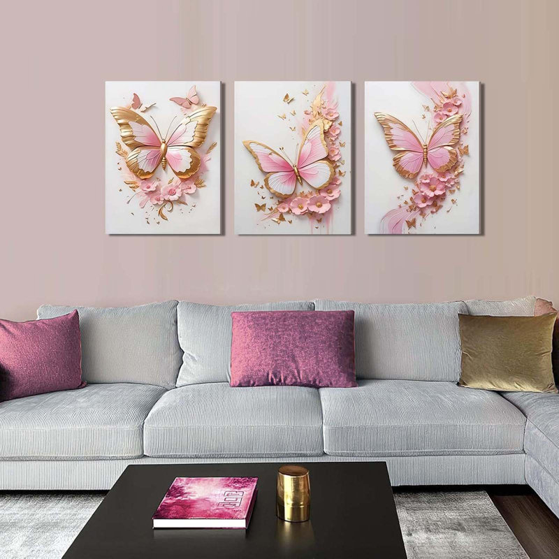 3 Piece Wrapped Canvas Print