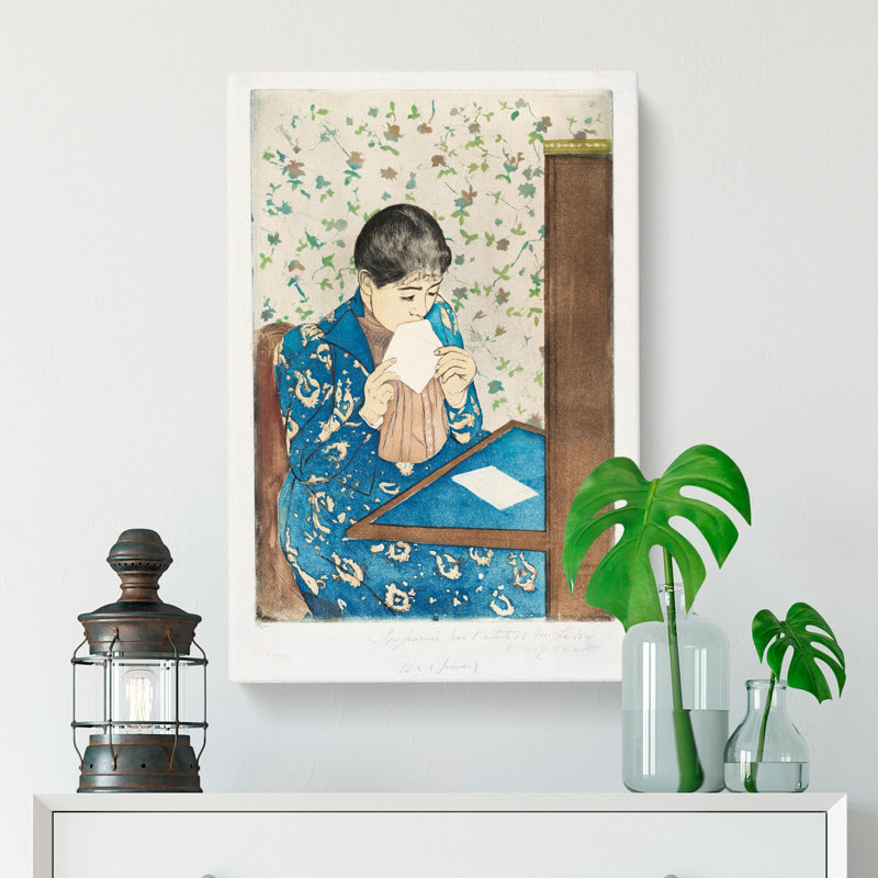 The Letter by Mary Cassatt - Wrapped Canvas, 60cm H x 40cm W x 3cm D