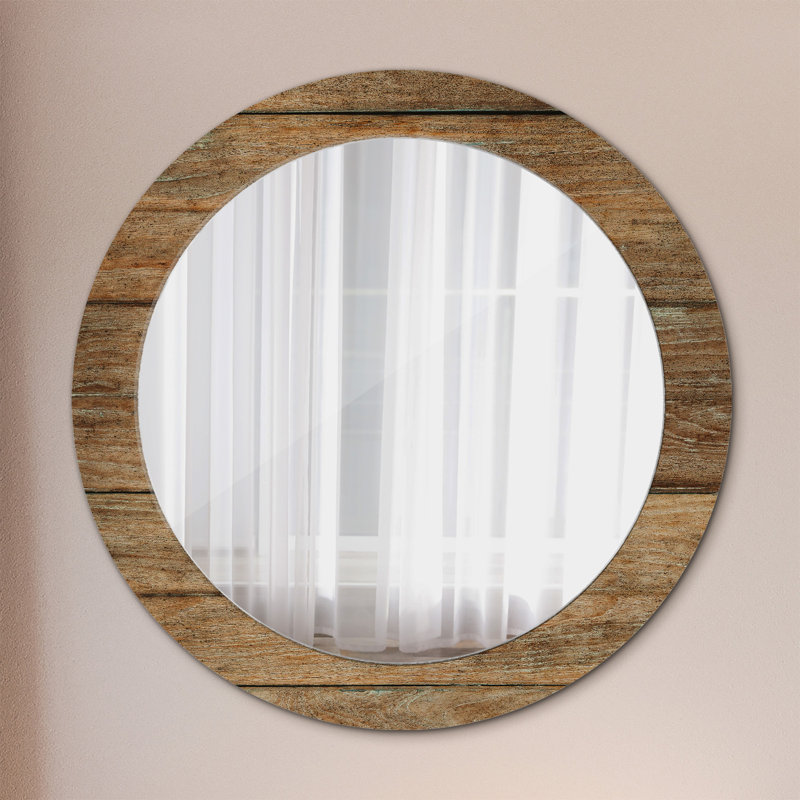 Huldar Glass Flat Wall Mirror