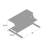 West Wick Adjustable Height Foldable Steel Standing Desk Converter-190491239