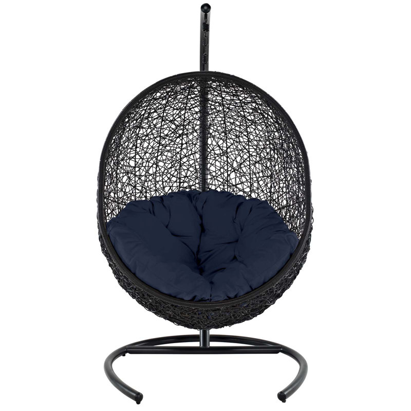 Chaise suspendue d'extérieur Encase de Modway, Bleu marine