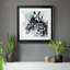 Girafe - peinture encadrée-909316383-909316380