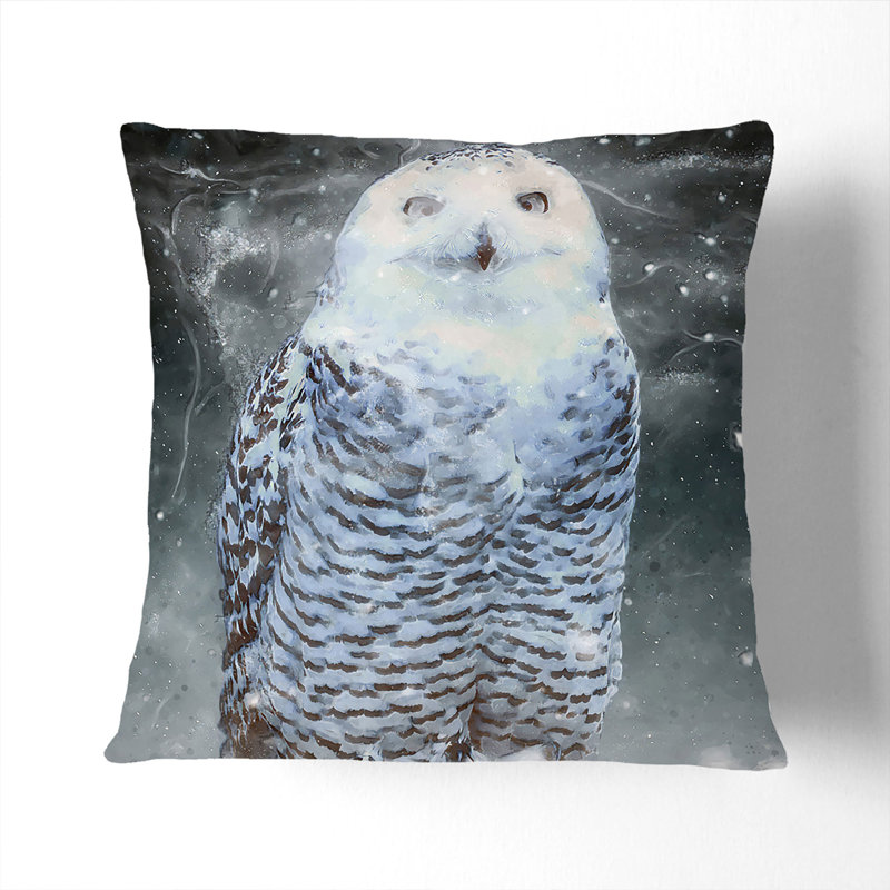 Square Throw Cushion, White, 55cm H x 55cm W x 20cm D