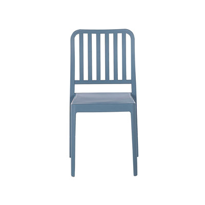 Vanderhoof Stacking Patio Dining Side Chair with Cushion