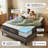 10/12 Inch Cooling Gel Hybrid Mattress - Orthopedic Support, Adjustable Base Compatible, Low Motion Transfer, Water Resistant, CertiPUR-US Certified for Twin/Twin XL/Full/Queen/King-2071839832-2071839836