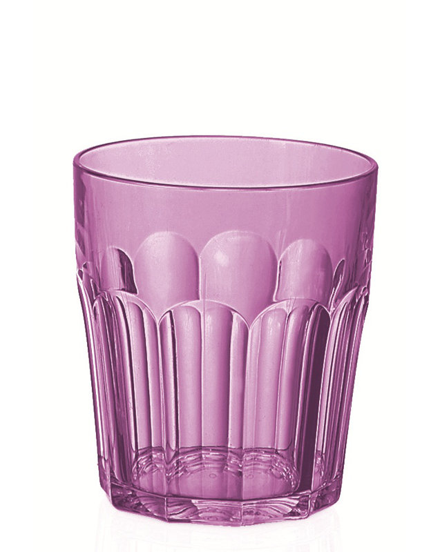 Happy Hour Drinking Glass, Violet