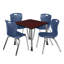 Ensemble de table de salle à manger L 42 po Romig Kee-85728463-85728466-93834277