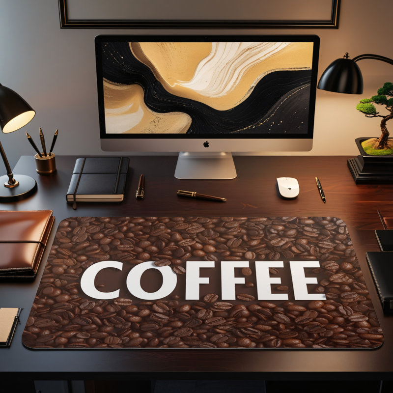 Polyester Desk Pad, 31.5x15.5