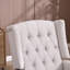 Chaise berçante inclinable, chaise berçante pivotante à 360 degrés, fauteuil oscillant-1843868070