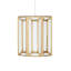 Luminaire suspendu rectangulaire à 15 lumières Daze